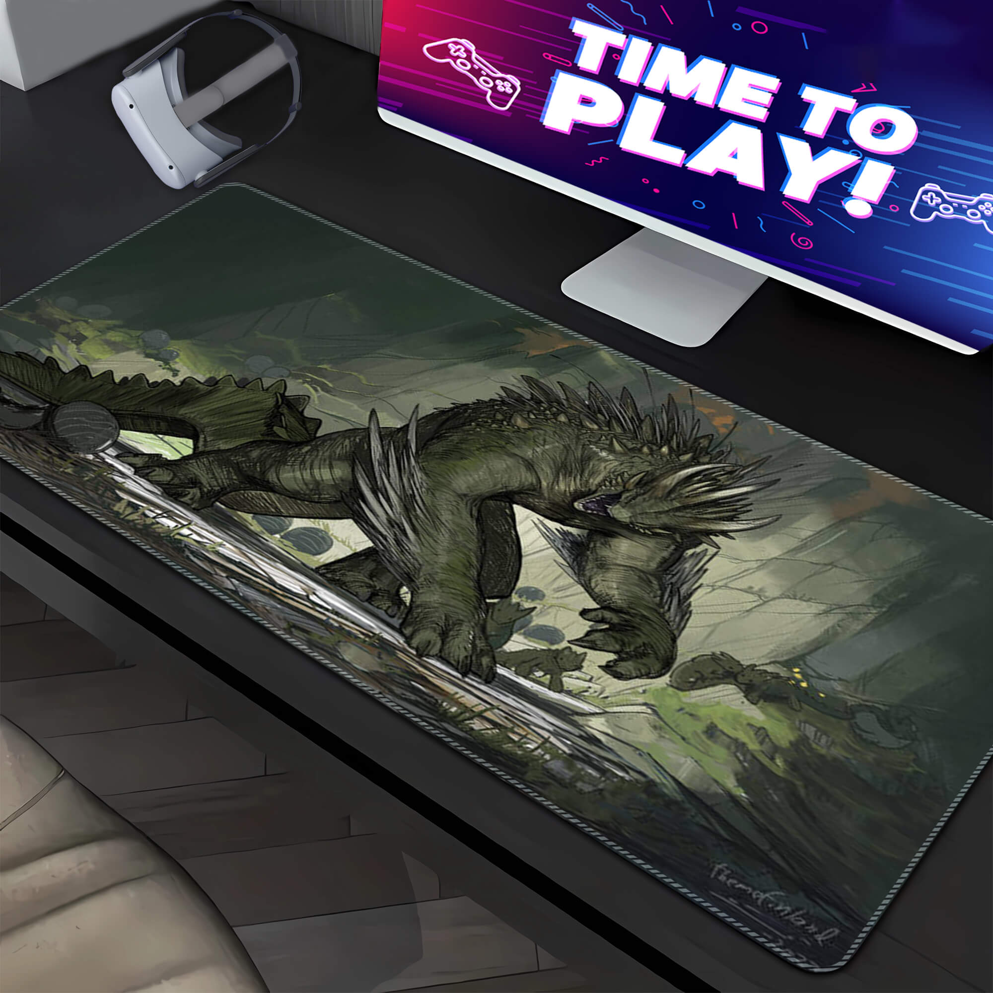 Nesting dratok Gaming Desk Pad