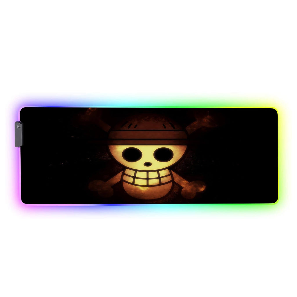 One Piece Logo RGB Gaming Mouse Pad