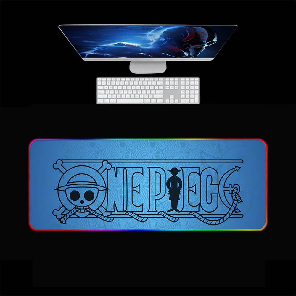 One Piece RGB Gaming Mouse Pad