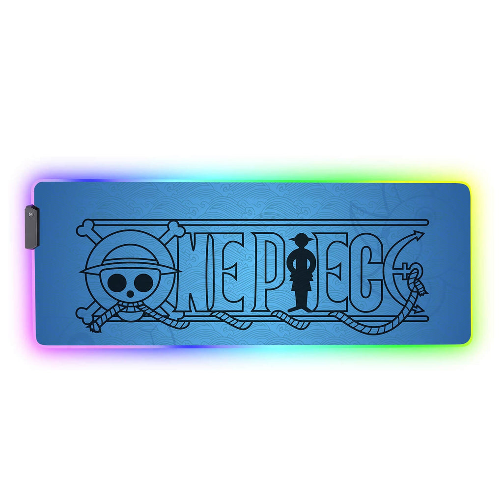 One Piece RGB Gaming Mouse Pad
