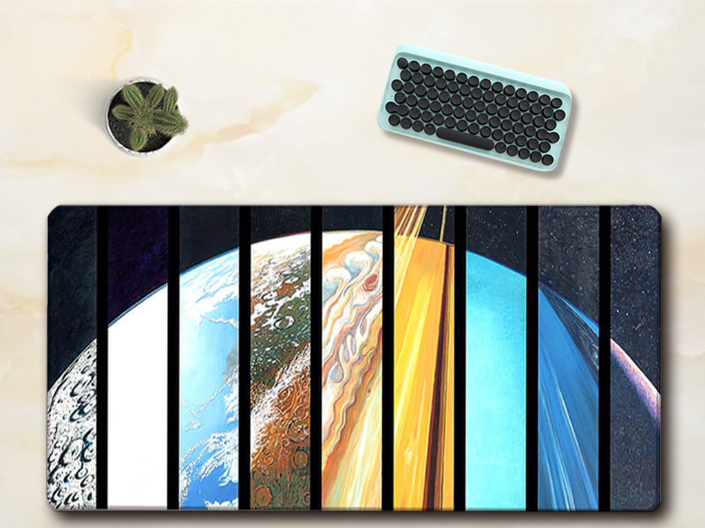 Planet Section Desk Pad