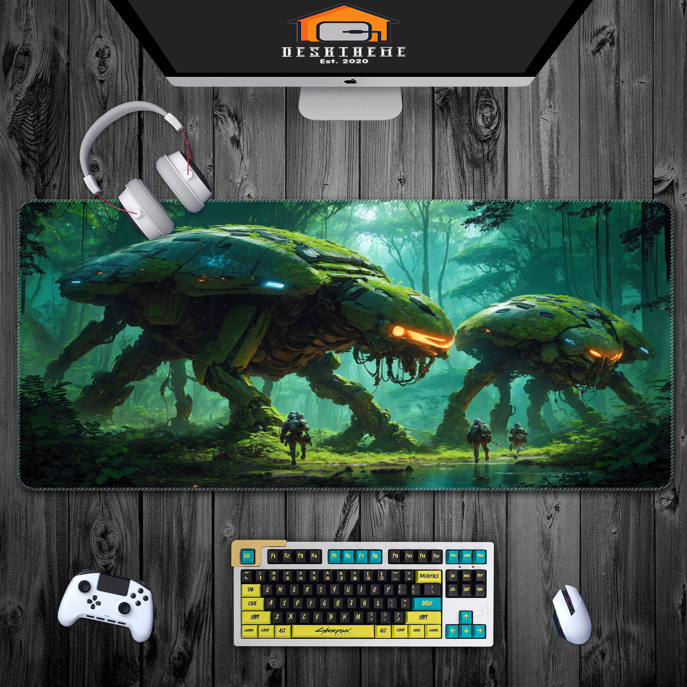SSR Intruder Pods Gaming Desk Pad