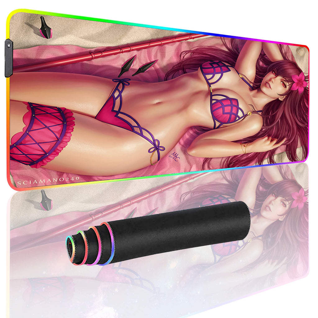 NSFW Bikini Scathach Gaming Mouse Pad XXL-Fate/Grand Order