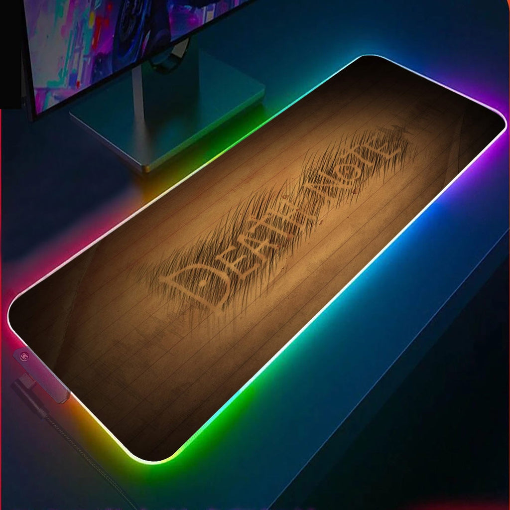 Death Note RGB Gaming Mouse Pad(3 patterns)