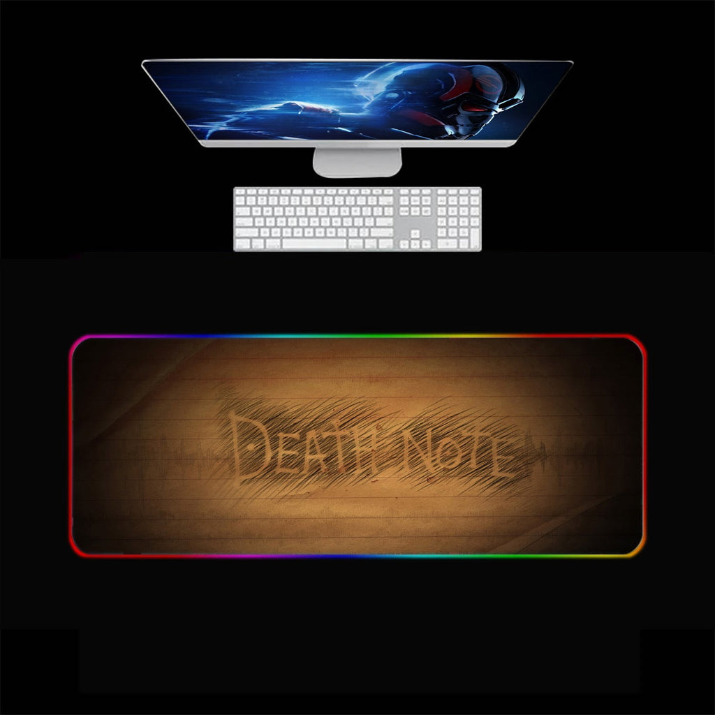 Death Note RGB Gaming Mouse Pad(3 patterns)