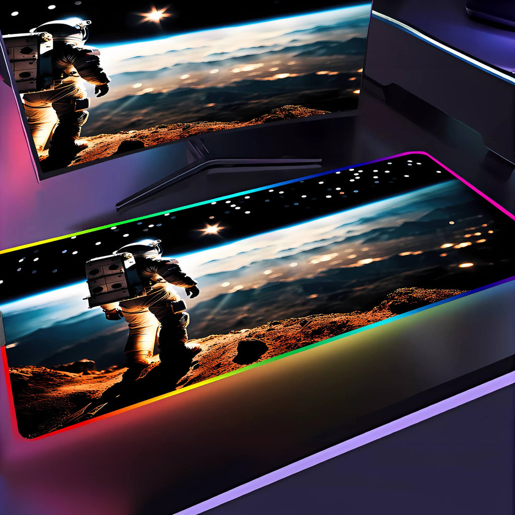 Astronaut On The Mars Gaming Mouse Pad XXL