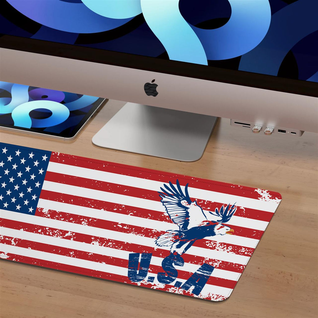 Eagle Flag Desk Pad