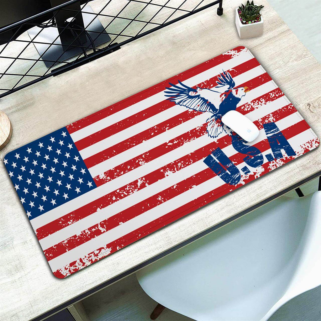 Eagle Flag Desk Pad