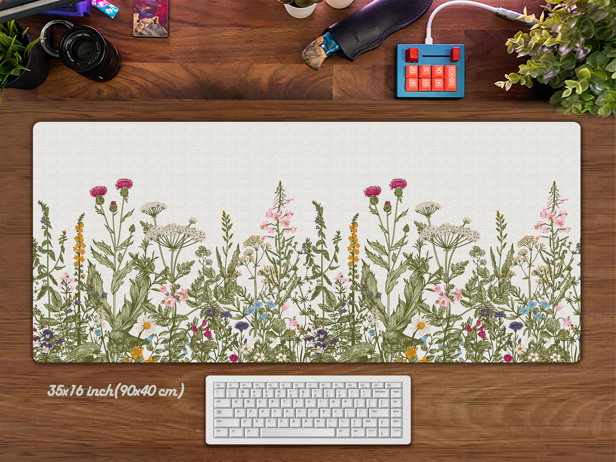 Cute Wild Flower Mouse pad XXL(3 Designs)