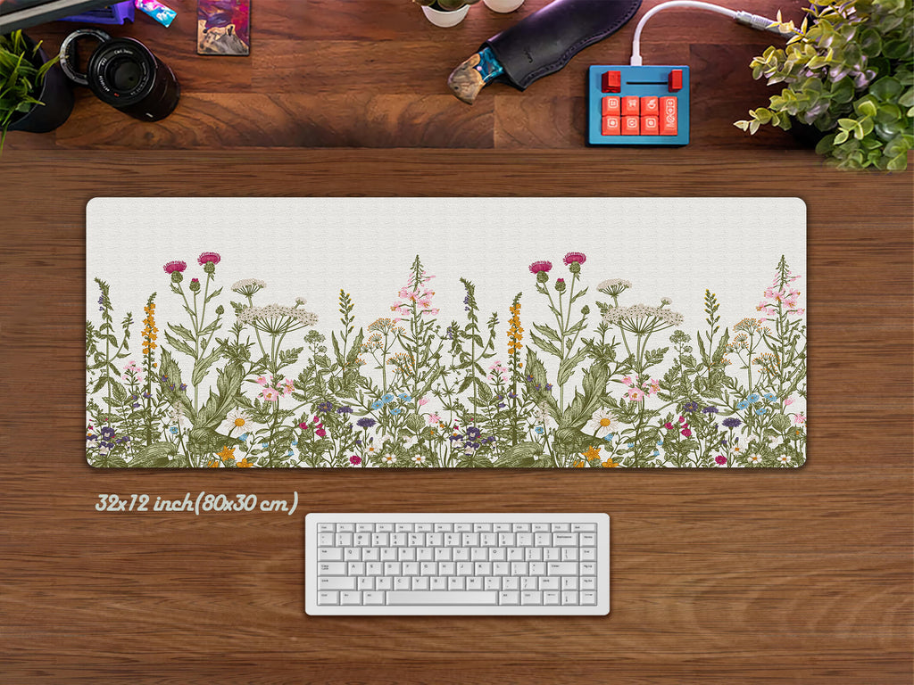 Cute Wild Flower Mouse pad XXL(3 Designs)