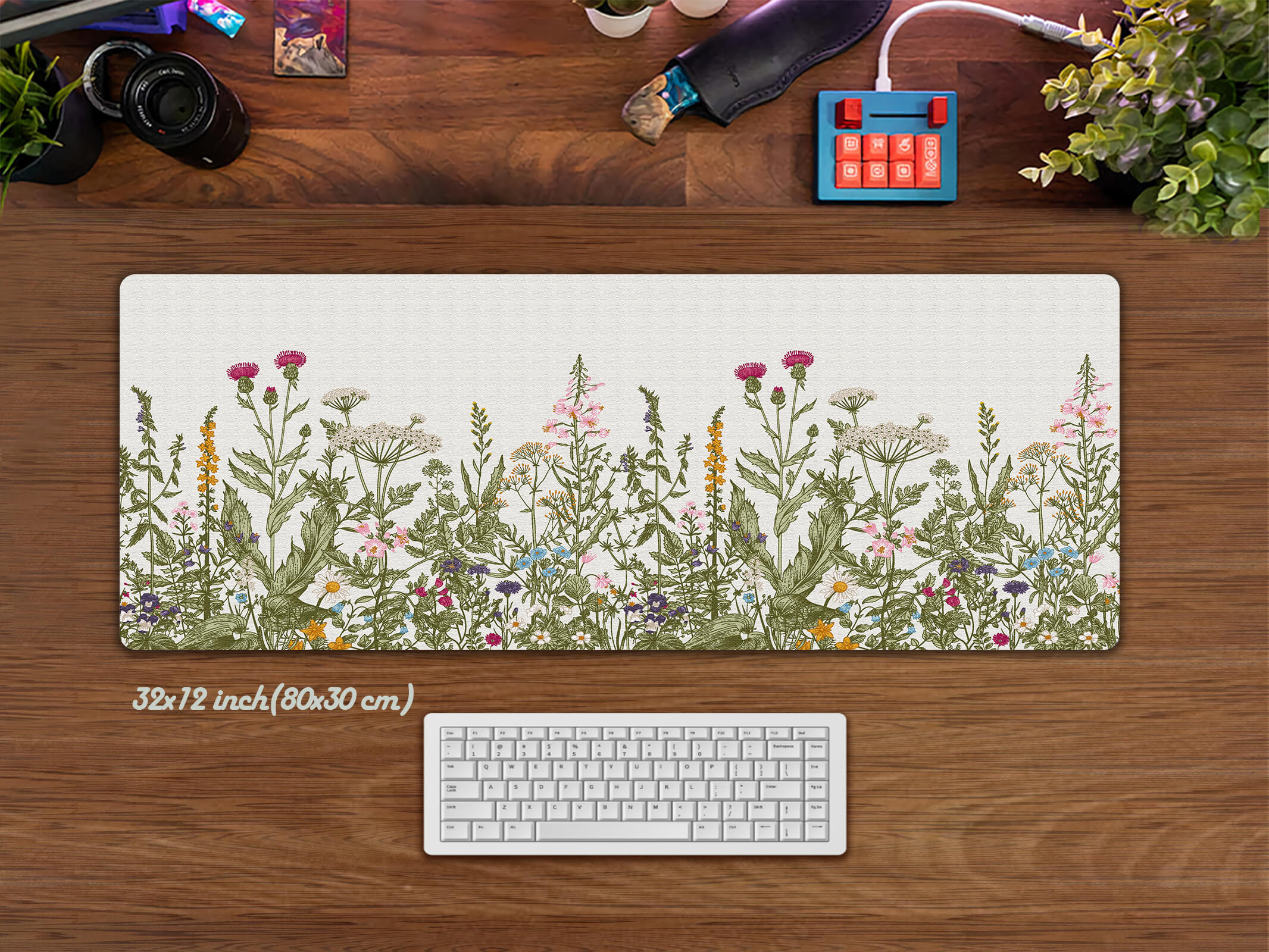 Cute Wild Flower Mouse pad XXL(3 Designs)