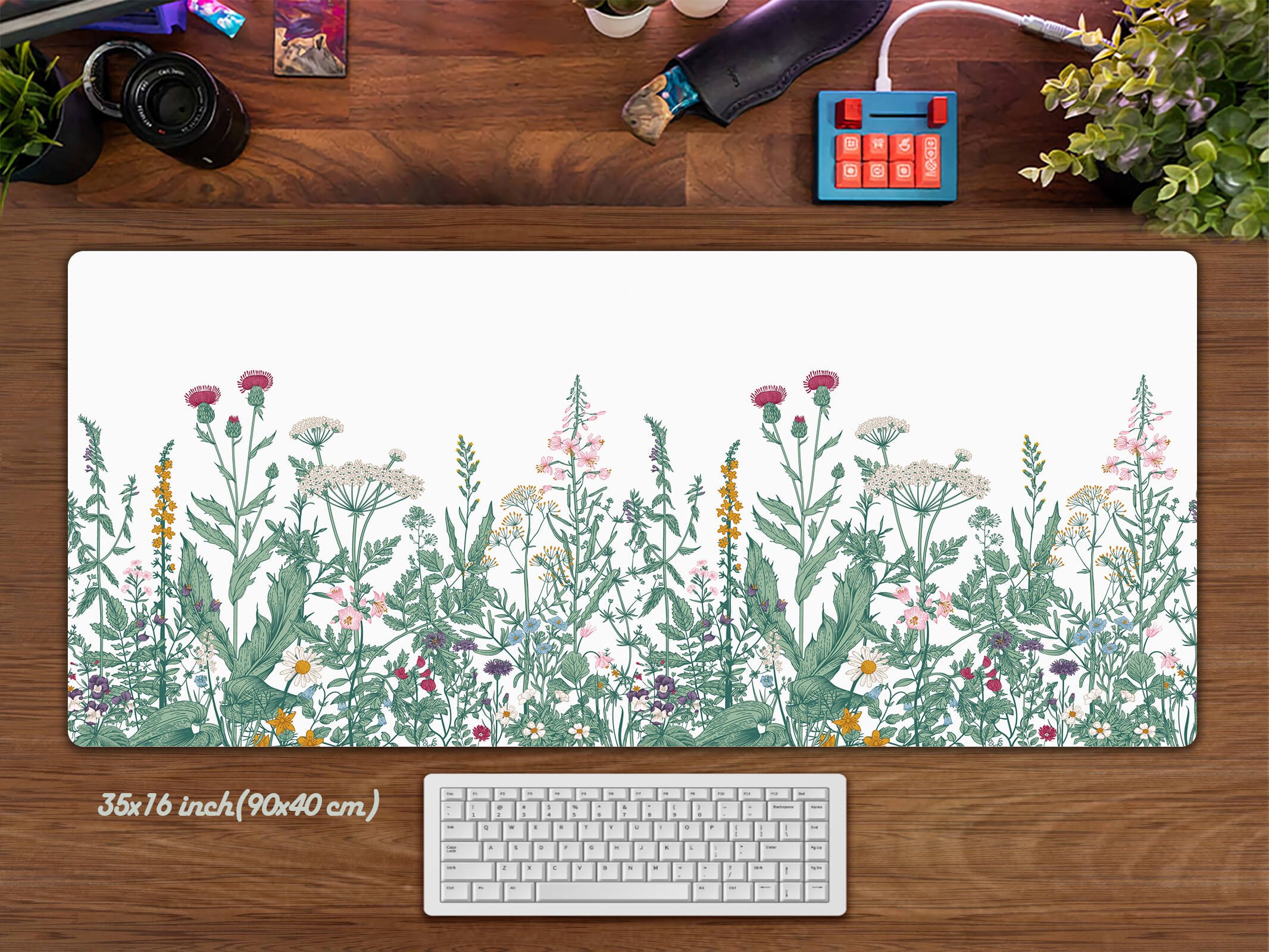 Cute Wild Flower Mouse pad XXL(3 Designs)