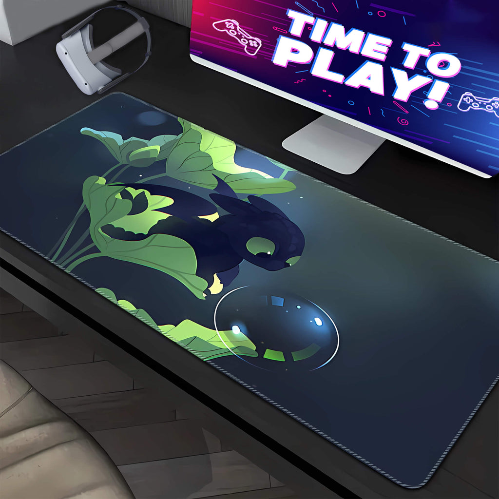 Dragons In Summer Desk Pad Large