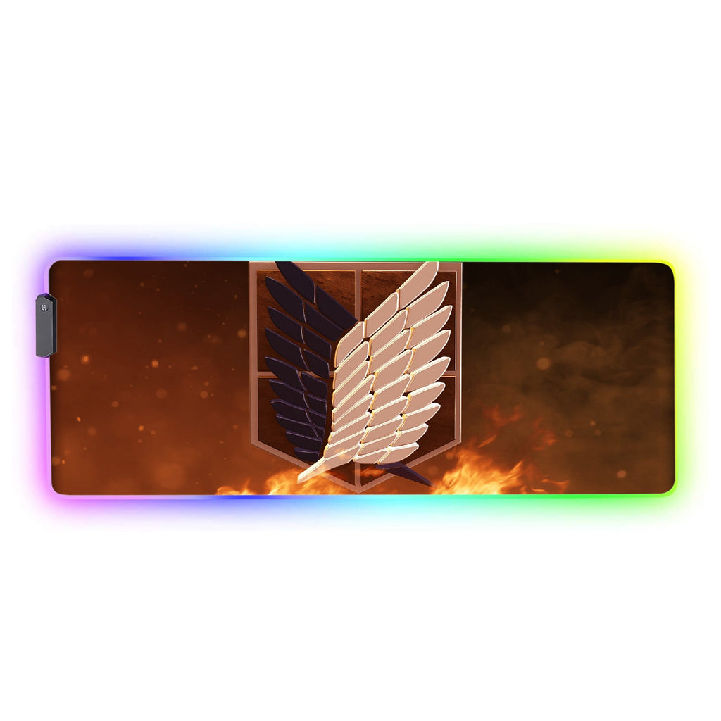 Attack On Titan RGB Gaming Mouse Pad (2 patterns)