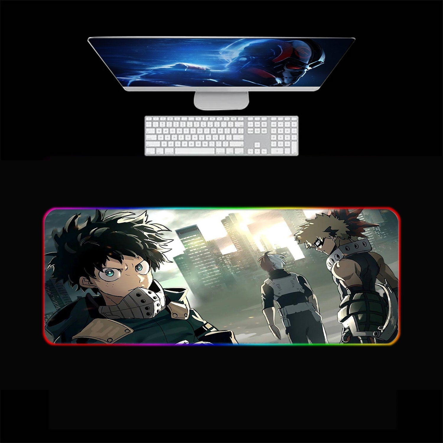 My Hero Academia RGB Gaming Mouse Pad(3 patterns)